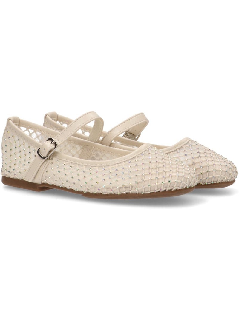 Bailarina Diario Niña Suela Plana - Luna Kids Beige - Kiabi
