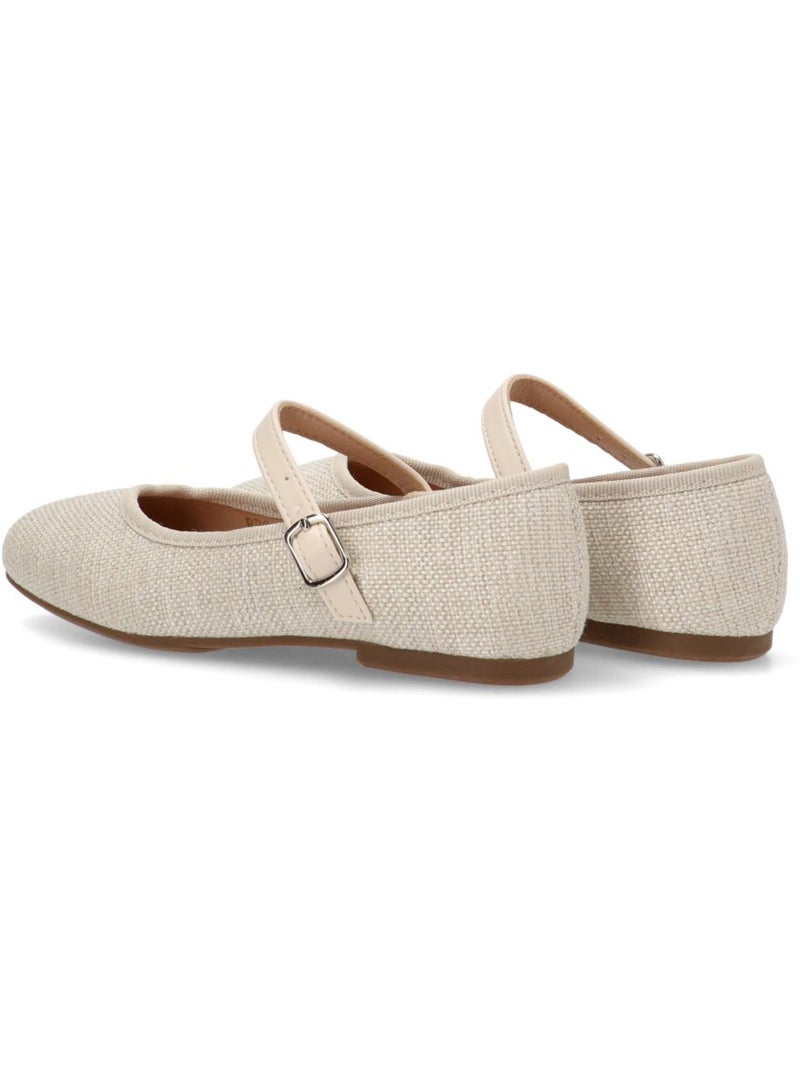 Bailarina Diario Niña Suela Plana - Luna Kids Beige - Kiabi
