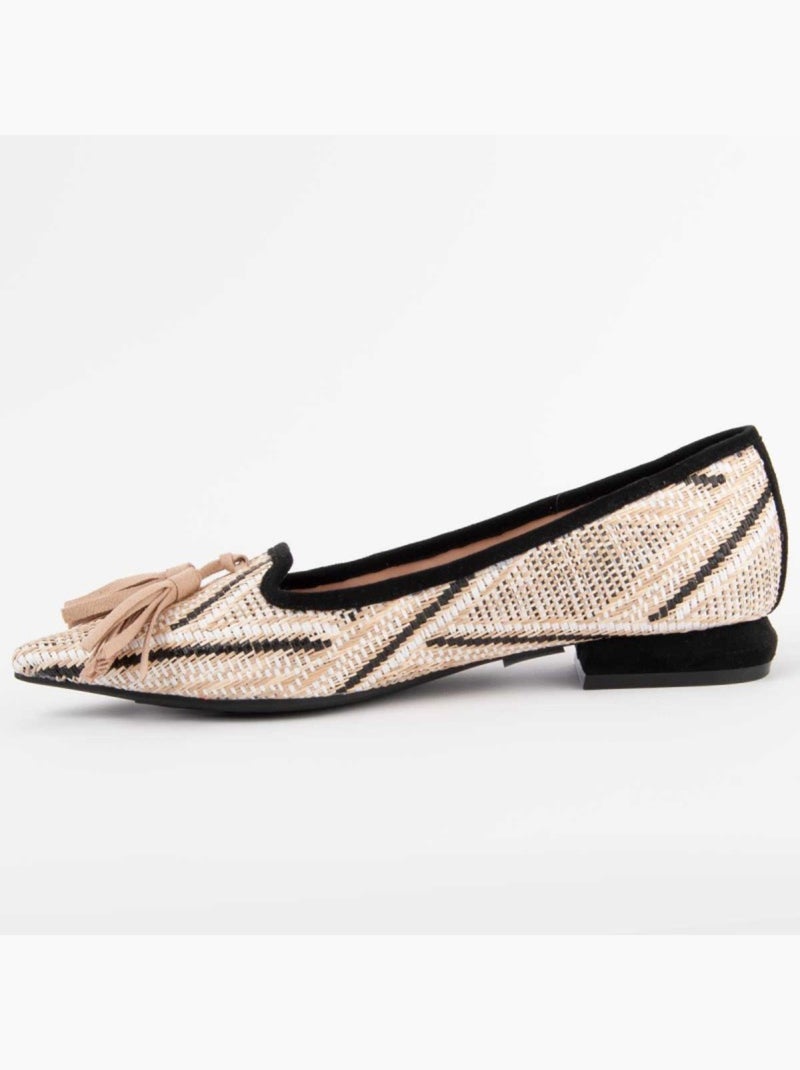Bailarina Plano Sintetico Montevita Beige - Kiabi