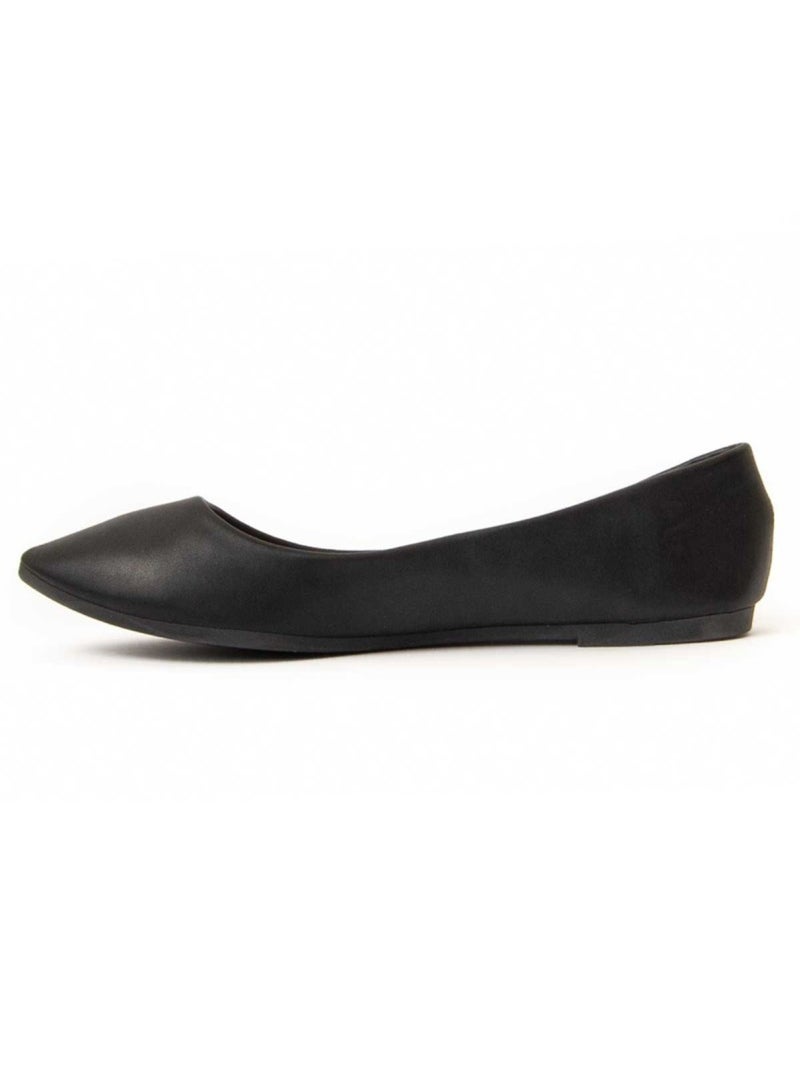 Bailarina Plano Sintetico Montevita Negro - Kiabi