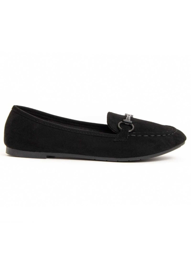 Bailarina Plano Sintetico Montevita Negro - Kiabi