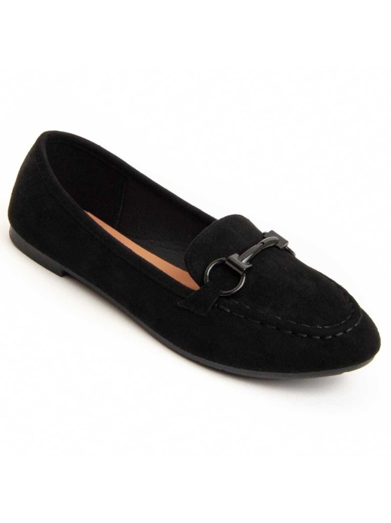 Bailarina Plano Sintetico Montevita Negro - Kiabi