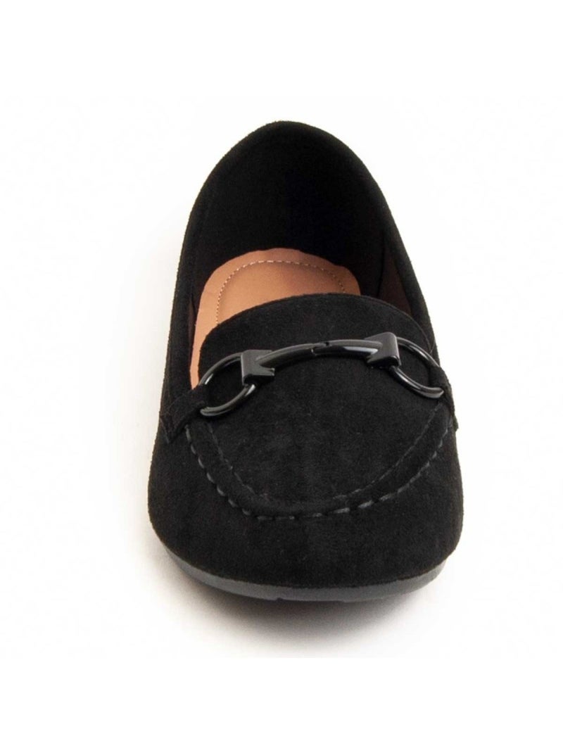 Bailarina Plano Sintetico Montevita Negro - Kiabi