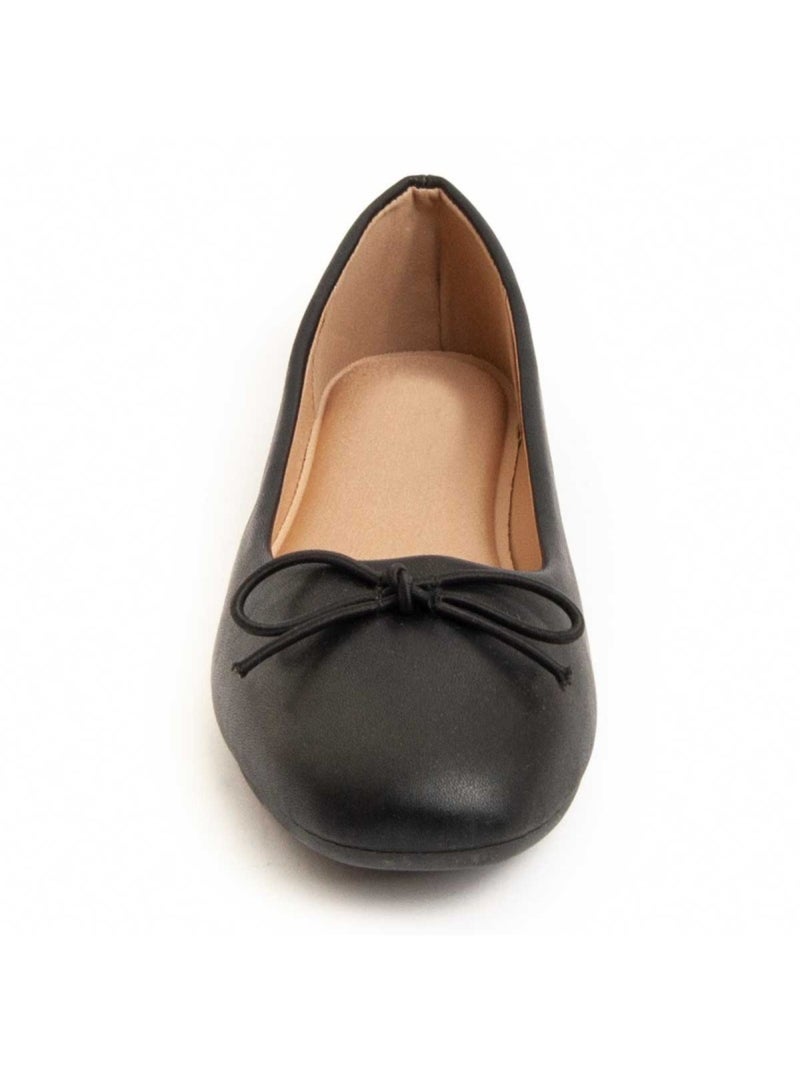Bailarina Plano Sintetico Montevita Negro - Kiabi