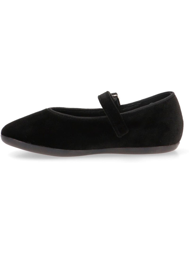 Bailarina respetuoso/barefoot niña suela plana - etika Negro - Kiabi