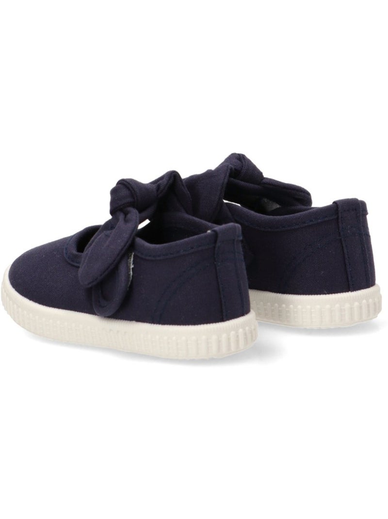 Bailarina Respetuoso/barefoot Niña Suela Plana - Luna Kids Azul marino - Kiabi