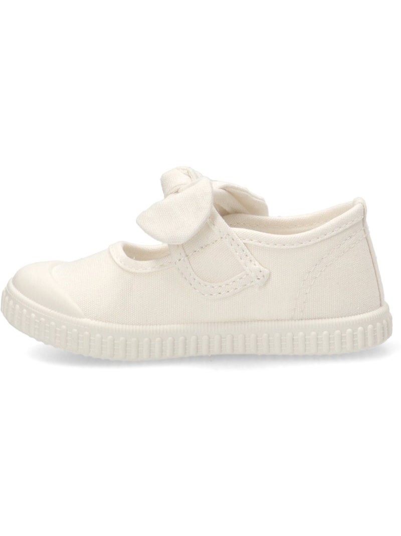 Bailarina Respetuoso/barefoot Niña Suela Plana - Luna Kids Blanco - Kiabi