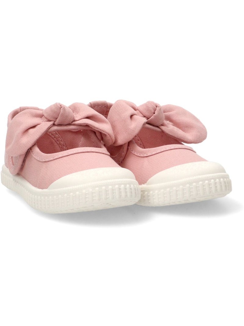 Bailarina Respetuoso/barefoot Niña Suela Plana - Luna Kids Rosa - Kiabi