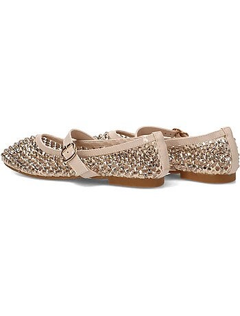 Bailarina weekend mujer suela plana - ideal shoes