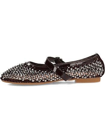 Bailarina weekend mujer suela plana - ideal shoes