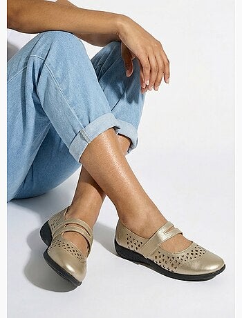 Bailarinas bebé piel ancho cómodo