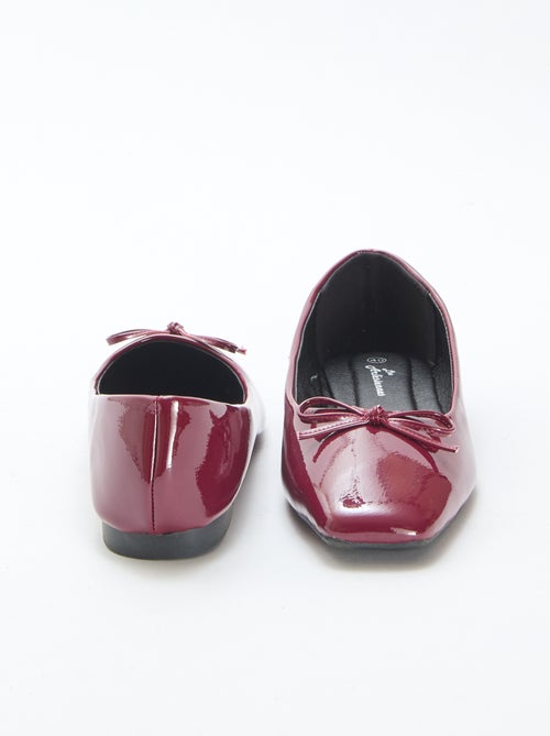 Bailarinas charol lisas - Kiabi