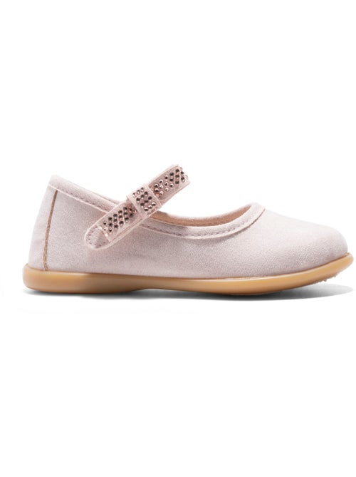 Bailarinas con detalles brillantes en rosa - Kiabi