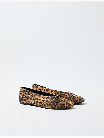 Bailarinas con estampado animal, MO Fashion