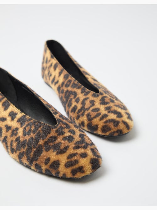 Bailarinas con estampado animal, MO Fashion - Kiabi
