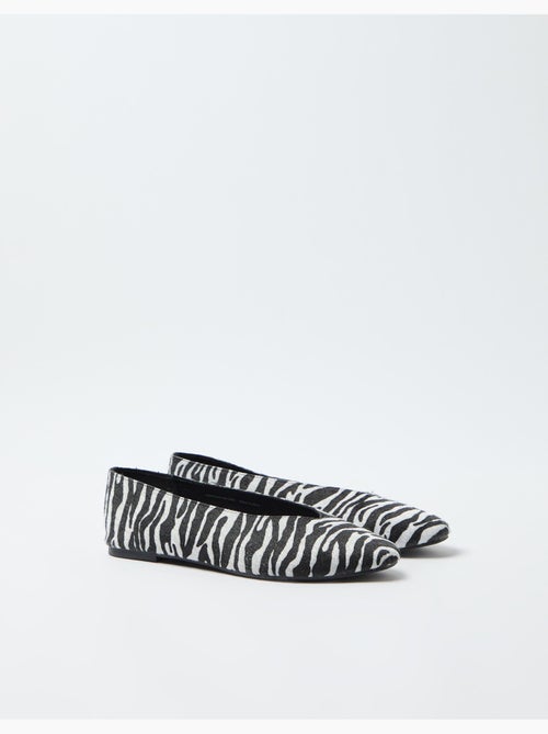 Bailarinas con estampado animal, MO Fashion - Kiabi