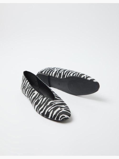 Bailarinas con estampado animal, MO Fashion - Kiabi