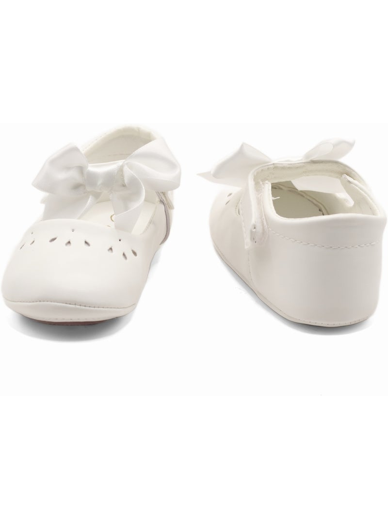 Bailarinas con lazos Blanco - Kiabi