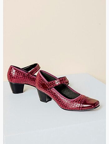 Bailarinas con tacón ancho confort