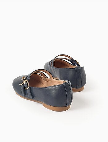 Bailarinas con tiras con hebilla decorativa