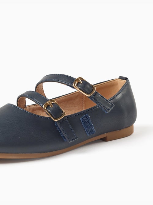 Bailarinas con tiras con hebilla decorativa - Kiabi