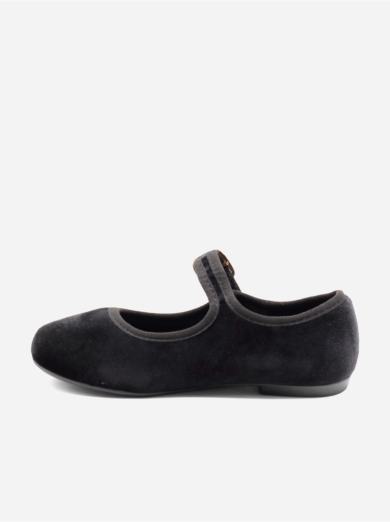Bailarinas con tiras Negro - Kiabi