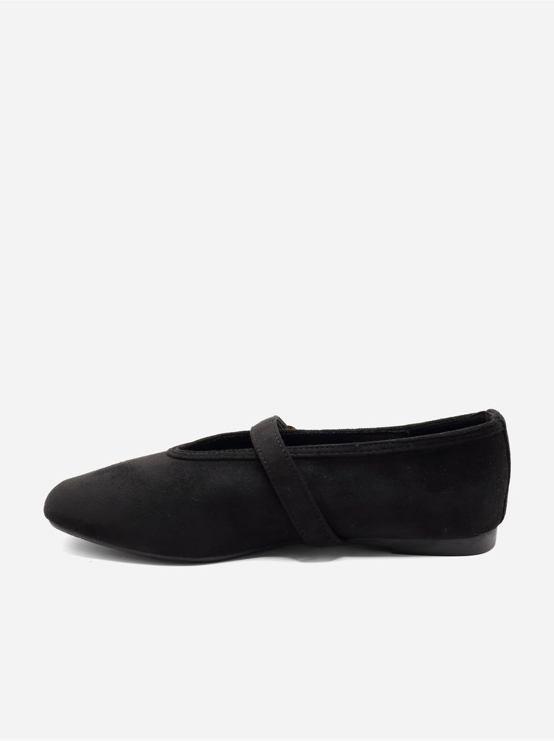 Bailarinas con tiras Negro - Kiabi