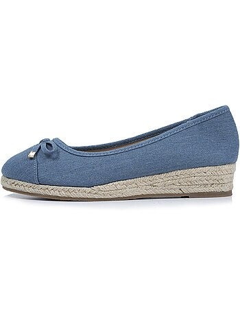 Bailarinas con un tacón de 4 cm, muy cómodo