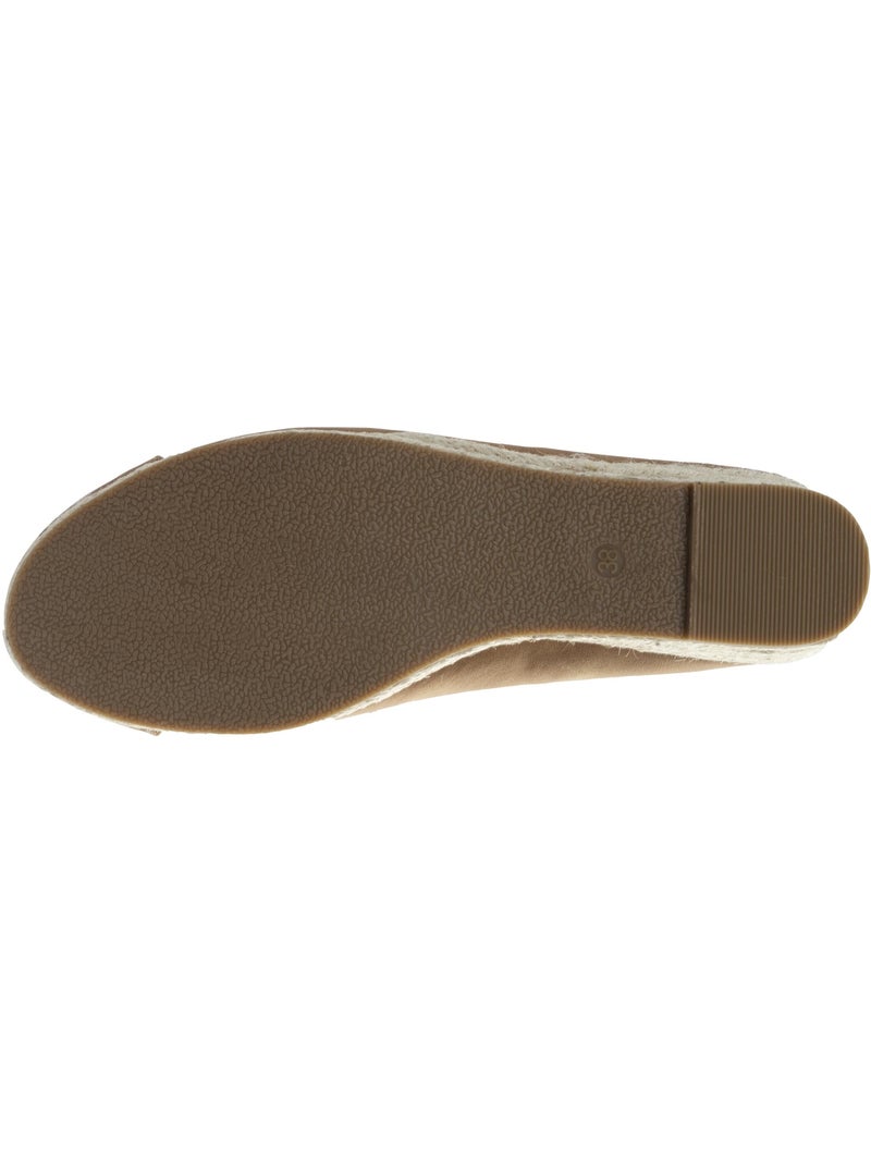 Bailarinas con un tacón de 4 cm, muy cómodo  Isotoner Camel - Kiabi