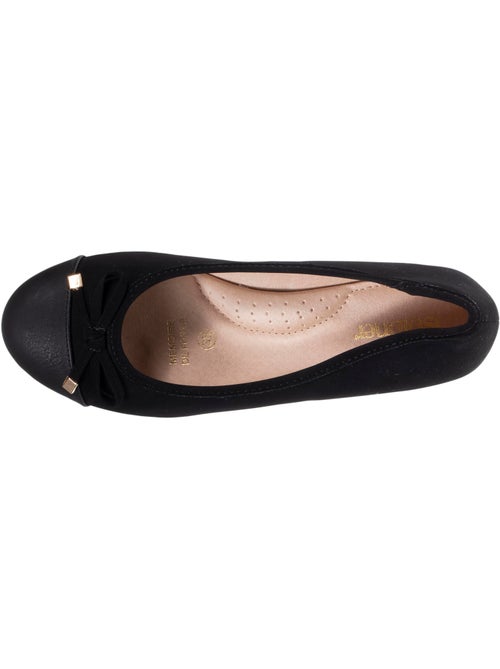 Bailarinas con un tacón de 4 cm, muy cómodo  Isotoner - Kiabi