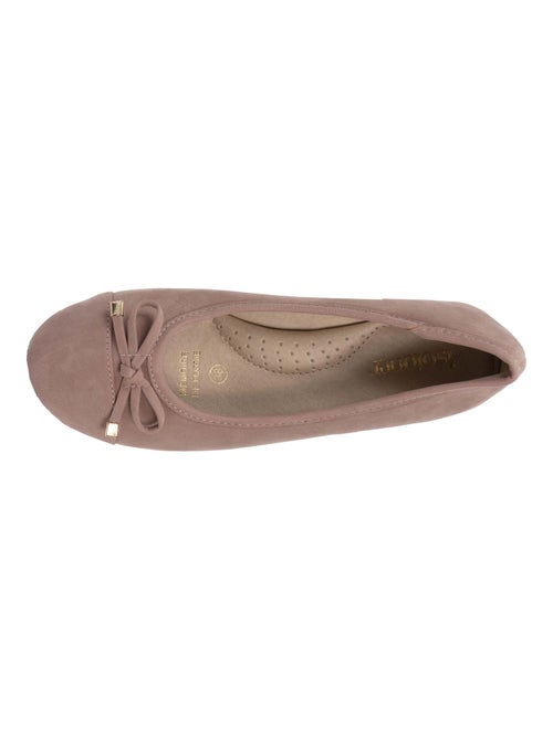 Bailarinas con un tacón de 4 cm, muy cómodo  Isotoner - Kiabi