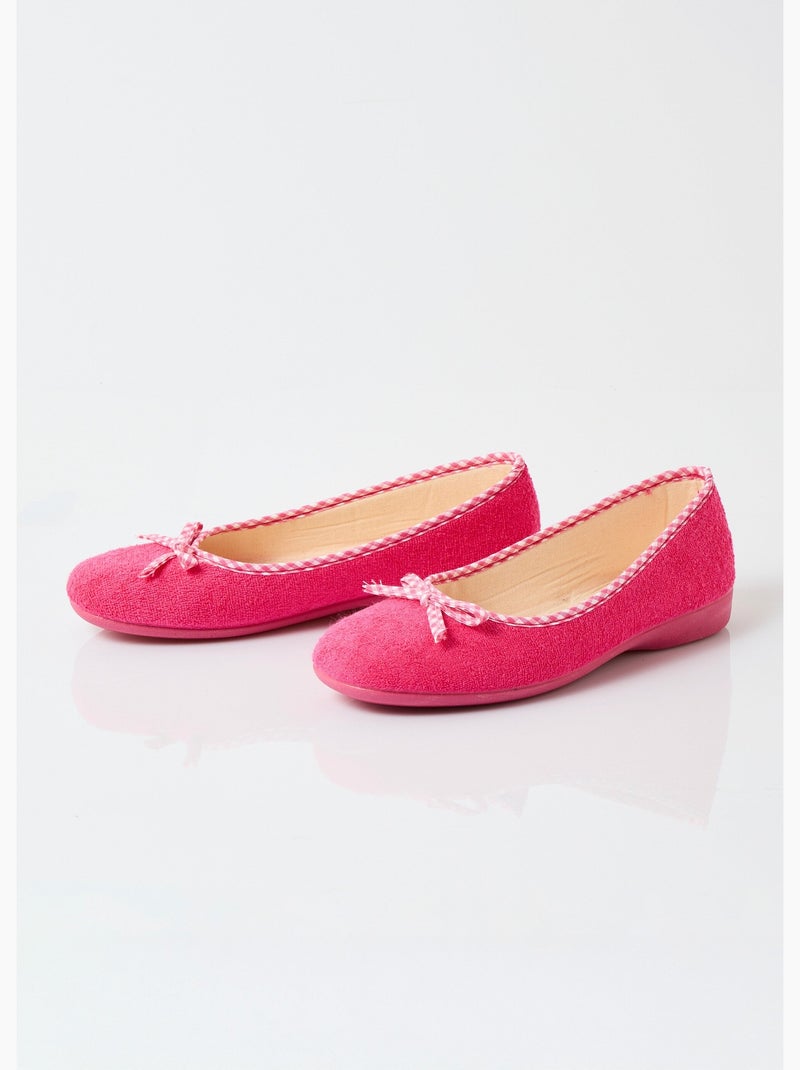 Bailarinas confort ancho - Afibel Rosa fucsia - Kiabi