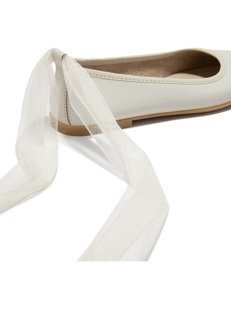 Bailarinas Conguitos Blanco - Kiabi