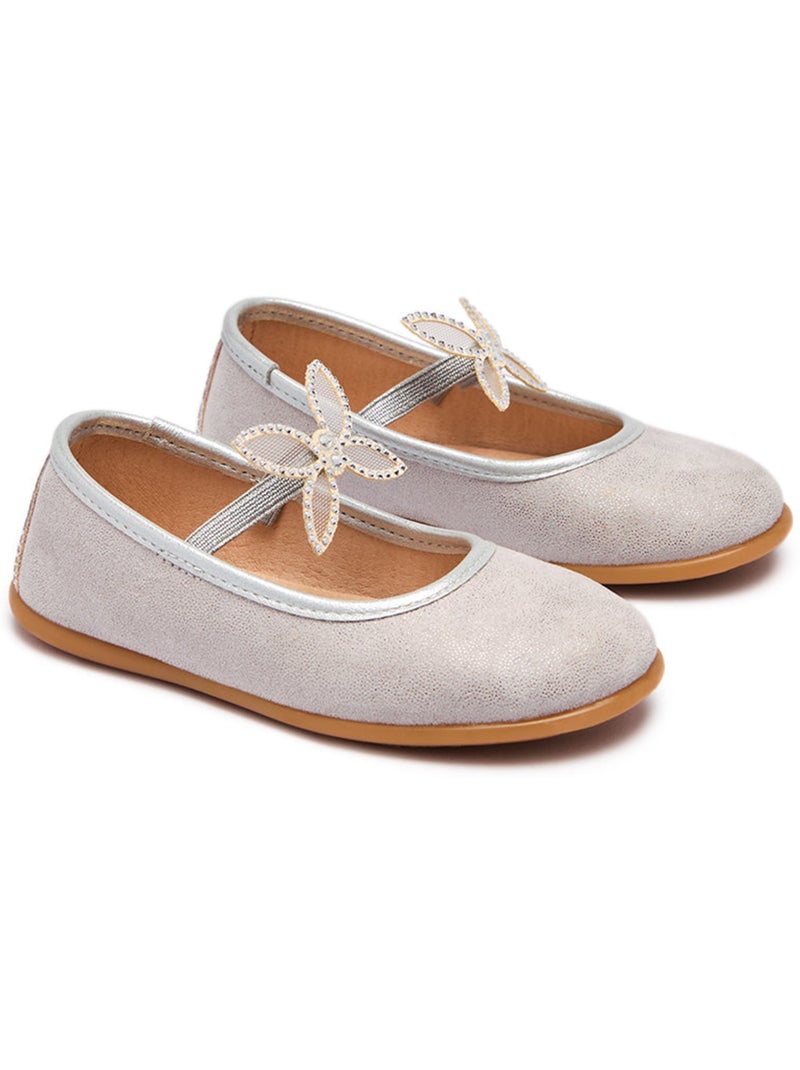 Bailarinas Conguitos Detalle Mariposa Plata - Kiabi