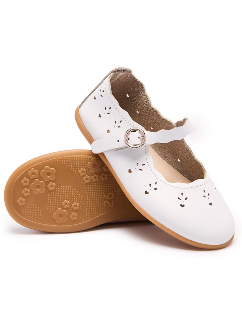 Bailarinas conguitos floral Blanco - Kiabi