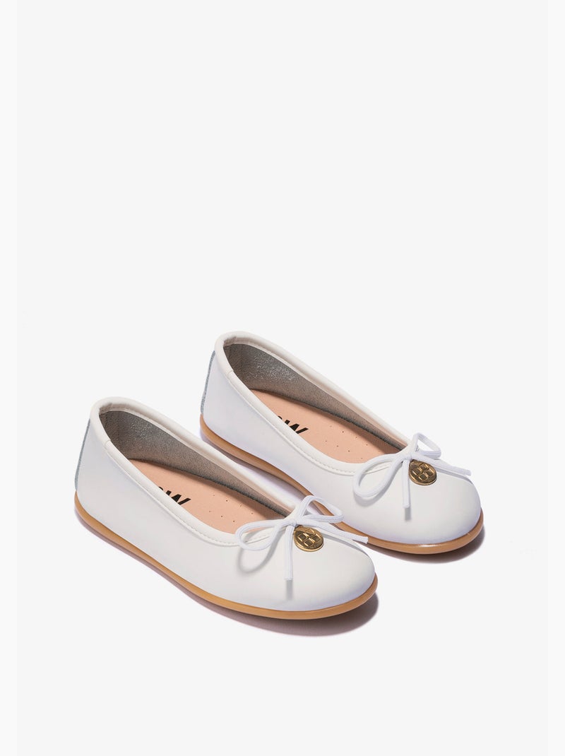 Bailarinas conguitos lavable Beige - Kiabi