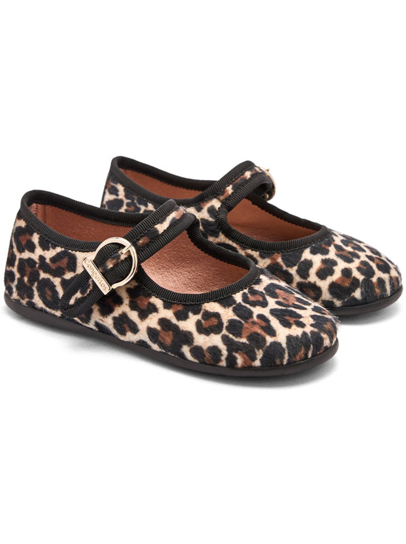 Bailarinas conguitos leopardo Negro Marrón Negro - Kiabi
