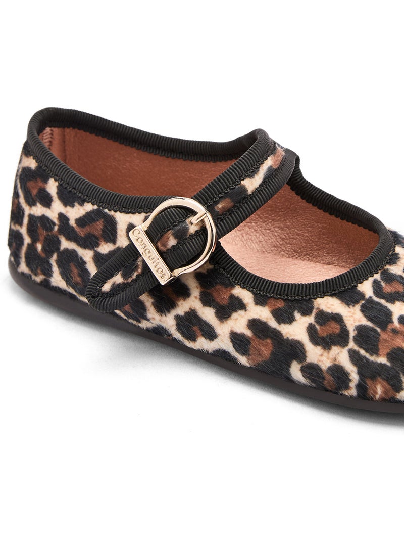 Bailarinas conguitos leopardo Negro Marrón Negro - Kiabi