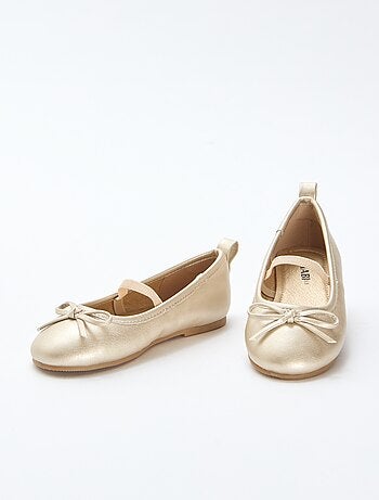 Bailarinas de imitación piel con tira