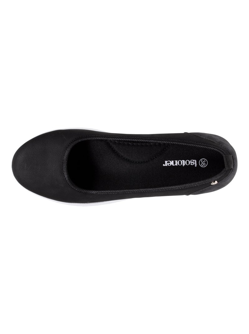 Bailarinas deslizante, cómodo, flexible y ligero  Isotoner Negro - Kiabi