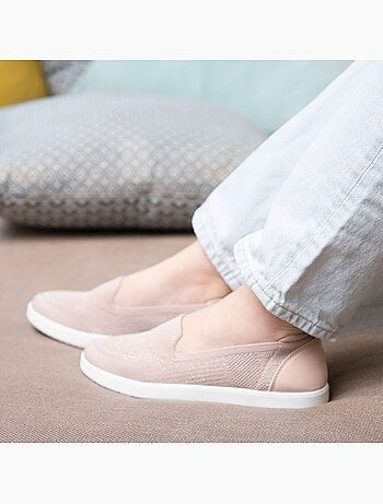 Bailarinas fácil de calzar, suela con memoria de forma, cómoda y ligera Isotoner