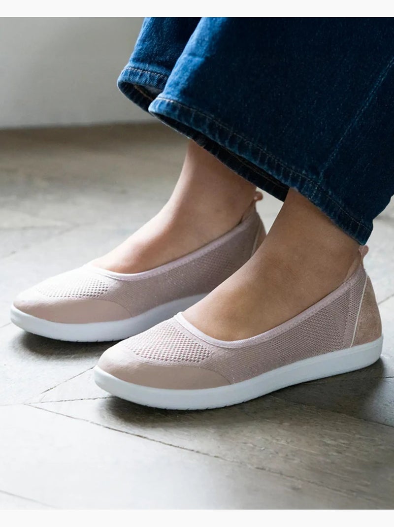 Bailarinas fácil de poner, suela con memoria de forma, cómoda y ligera  isotoner Rosa claro - Kiabi