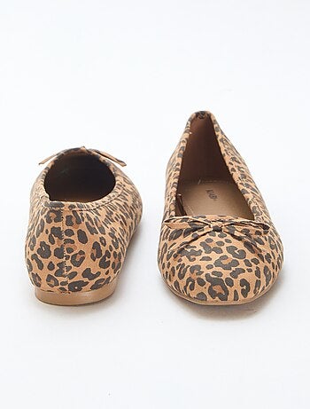 Bailarinas lisas de ante sintético