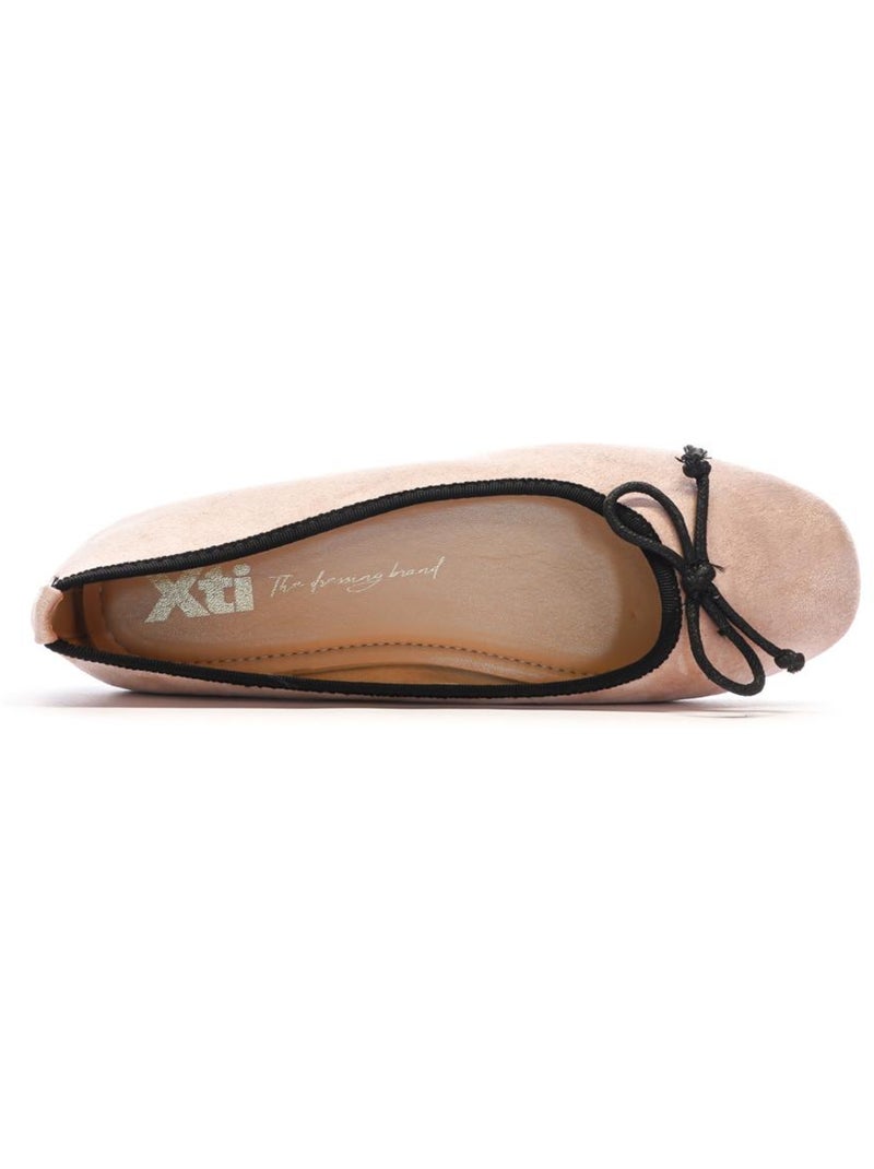 Bailarinas para Mujer Beige/Negro - Kiabi
