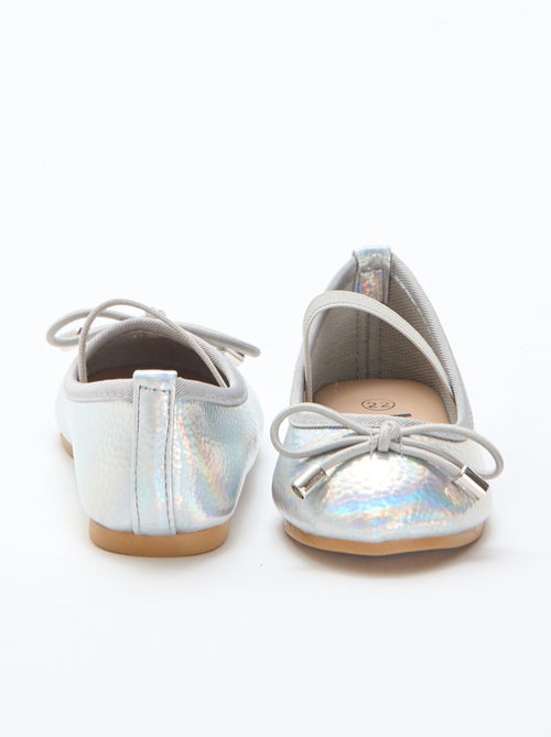 Bailarinas plateadas - Kiabi