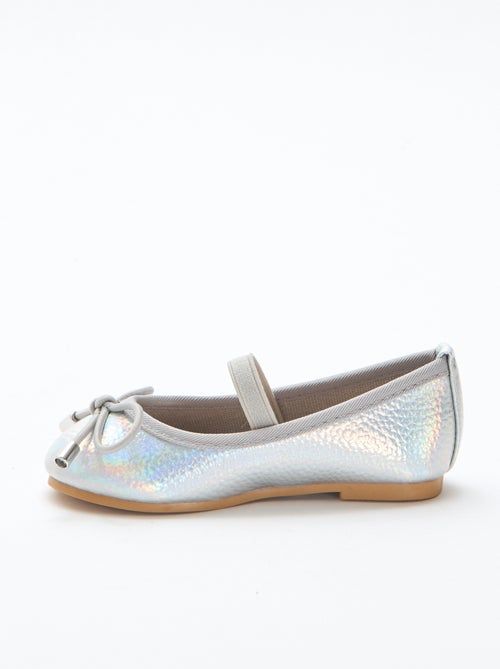 Bailarinas plateadas - Kiabi
