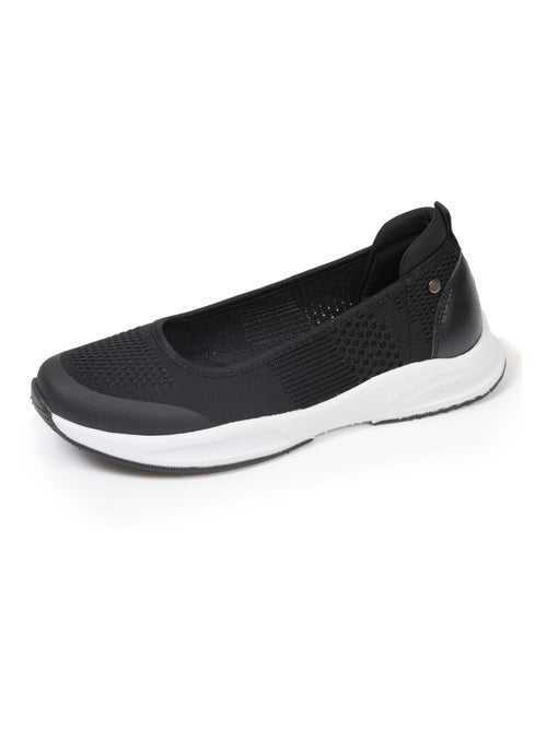 Bailarinas sin cordones, flexible y ligera  Isotoner - Kiabi
