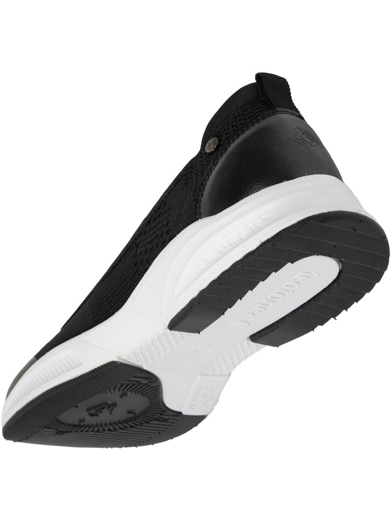 Bailarinas sin cordones, flexible y ligera  Isotoner Negro - Kiabi