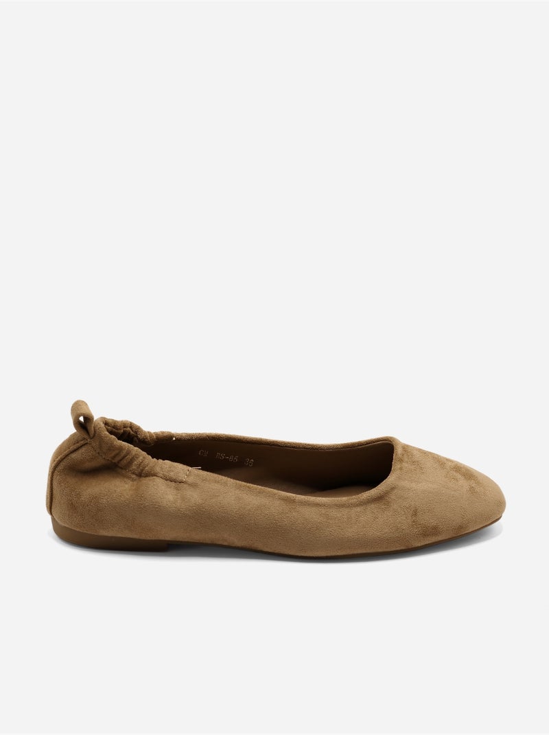 Bailarinas sin cordones Taupe - Kiabi