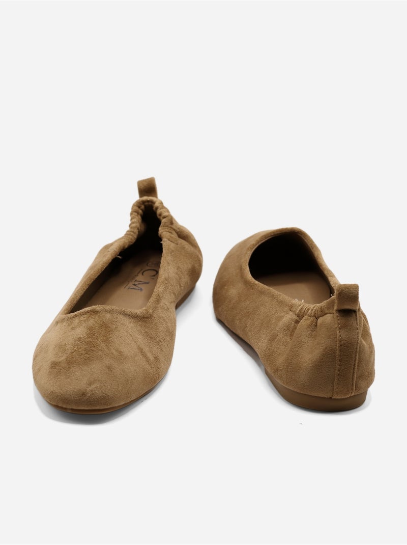 Bailarinas sin cordones Taupe - Kiabi